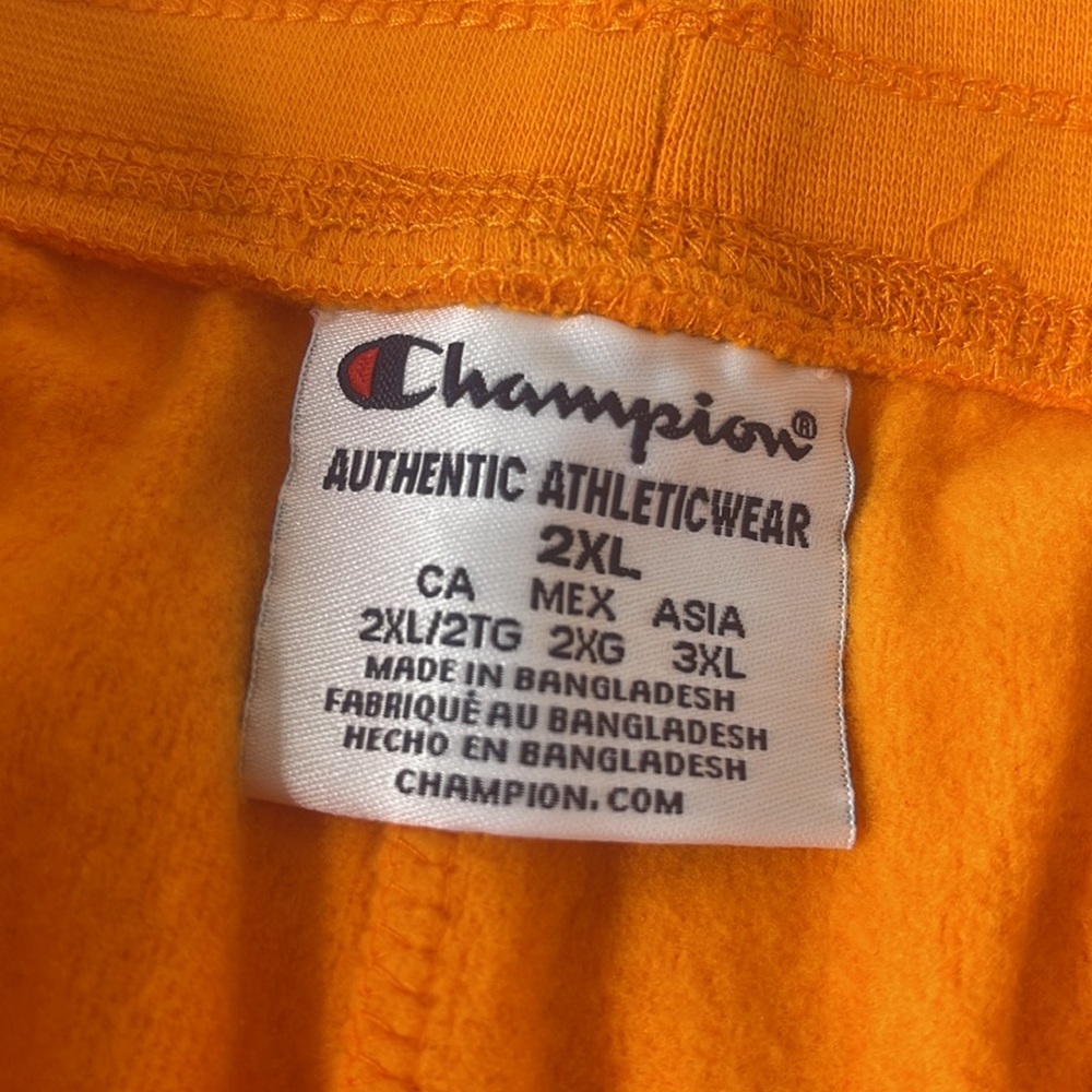 Champion University of Tennessee Volunteers Orange Sweatpants XXL 2XL - Picture 9 of 14